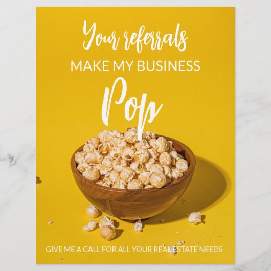 echtes Anwesen Ihre Referenzen machen meinen Busin Flyer (Vorne)