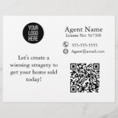 echtes Anwesen Ihre Referenzen machen meinen Busin Flyer (Hinten)