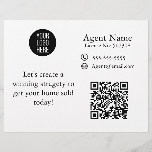 echtes Anwesen Ihre Referenzen machen meinen Busin Flyer (Hinten)