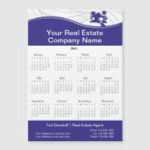 Echtes Anwesen. Konstruktion. Blue Silver Magnetkarte (Vorderseite)