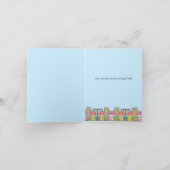 Echtes Anwesen Vielen Dank für die Empfehlungskart Dankeskarte (Innenseite)