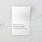 Echtes Anwesen Vielen Dank Karten (Innenseite)