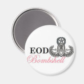 echtes Bombshell Magnet (Vorderseite/Rückseite)