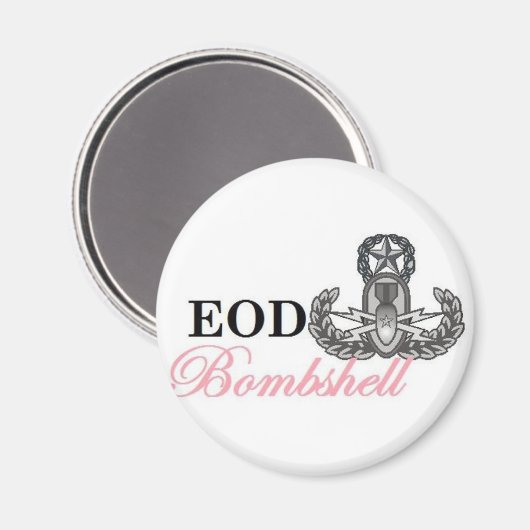 echtes Bombshell Magnet (Vorderseite/Rückseite)