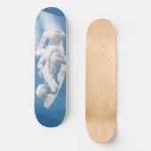 Echtes Cloud-Racer-Skateboard-Deck Skateboard (Vorderseite)