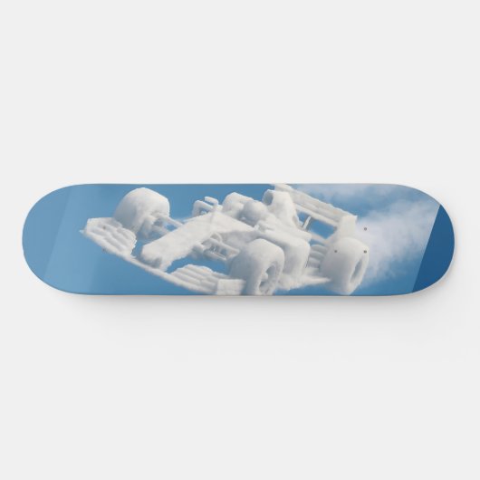 Echtes Cloud-Racer-Skateboard-Deck Skateboard (Horizontal)