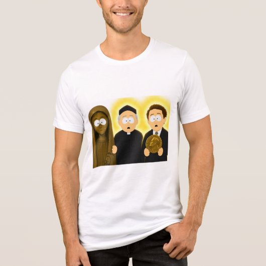 "Echtes Deluxe-Wunder" Tri-Blend Shirt (Vorderseite)
