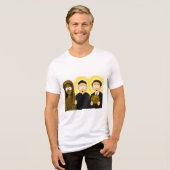 "Echtes Deluxe-Wunder" Tri-Blend Shirt (Vorderseite voll)