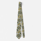 Echtes Foto von Aspen Barktexturmuster Krawatte (Vorderseite)