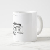 Echtes Geld Jumbo-Tasse (Vorderseite Rechts)
