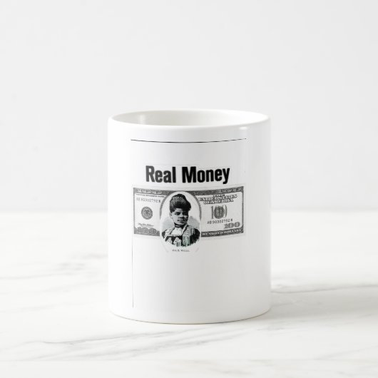 echtes Geld Kaffeetasse (Mittel)