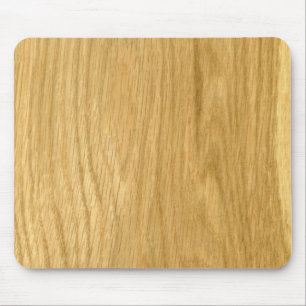 Echtes gescanntes Crown-Cut-Eichenfurnier Mousepad