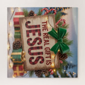 Echtes Geschenk Jesus Puzzle (Horizontal)