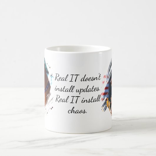 Echtes IT Kaffeetasse (Mittel)