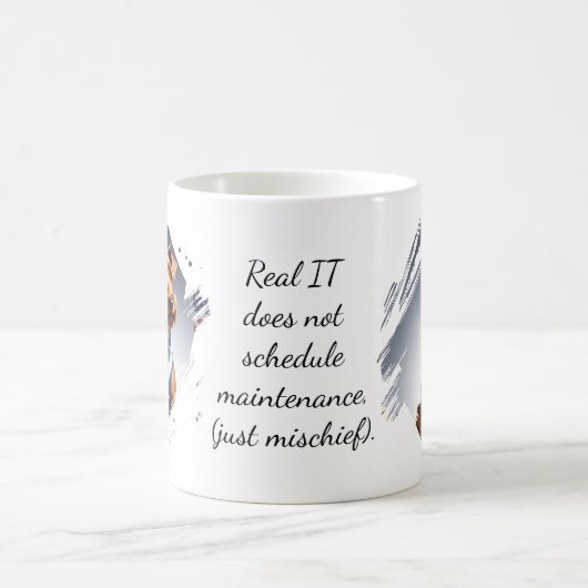 Echtes IT Kaffeetasse (Mittel)