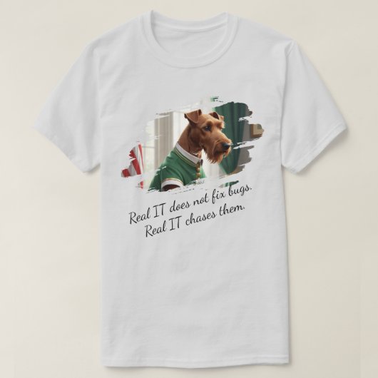 Echtes IT T-Shirt (Design vorne)
