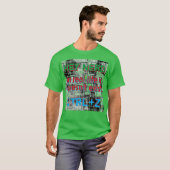 Echtes Leben gibt es kein Undo, Nerd-Version, grün T-Shirt (Vorne ganz)