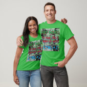 Echtes Leben gibt es kein Undo, Nerd-Version, grün T-Shirt (Unisex)
