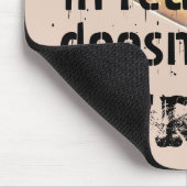 Echtes Leben gibt es kein Undo, Nerd-Version - Lac Mousepad (Ecke)