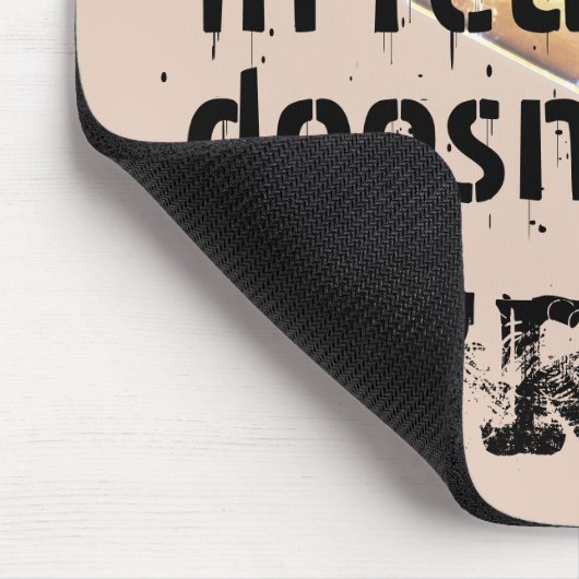 Echtes Leben gibt es kein Undo, Nerd-Version - Lac Mousepad (Ecke)