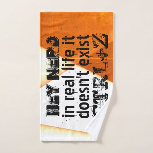 Echtes Leben gibt es kein Undo, Nerd-Version - ora Badhandtuch Set (Handtuch)