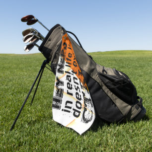 Echtes Leben gibt es kein Undo, Nerd-Version - ora Golfhandtuch