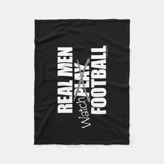 Echtes Männchen Fleecedecke (Vorderseite)