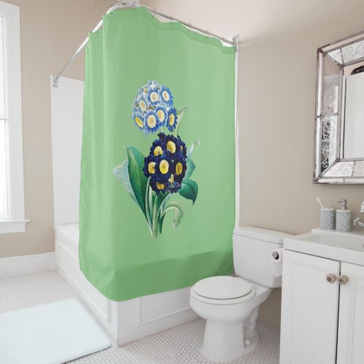 Echtes Schlüsselblume Botanisch Duschvorhang (Beispiel)