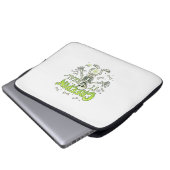 Echtes Skelett Halloween Knochen Spinne Wir Laptopschutzhülle (Vorne Knopf)