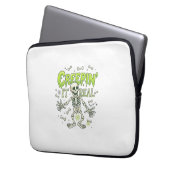 Echtes Skelett Halloween Knochen Spinne Wir Laptopschutzhülle (Vorderseite Links)