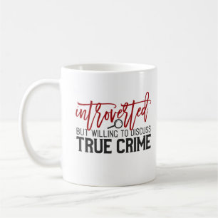 echtes Verbrechen Kaffeetasse