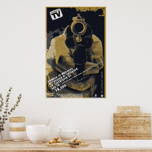 echtes Verbrechen Poster (Küche)