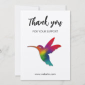 Echtheitszertifikat Limited Edition Print Karte (Rückseite)