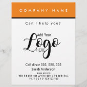 Echtholzhalloween Agent Orange-Echsenkessel Flyer (Hinten)