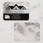 Echtholzmor zertifiziert visitenkarte (Vorne/Hinten)