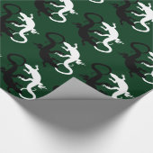 Echtholzpapier Reptilien Weihnachtsbuch Geschenkpapier (Ecke)