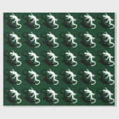 Echtholzpapier Reptilien Weihnachtsbuch Geschenkpapier (Flach)