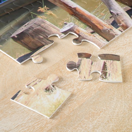 Echuca: Alter PaddleDampfer, Australien Puzzle (Seite)