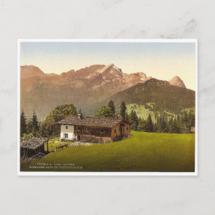 Eckbauer Alm, Partenkirchen, Oberbayern, Deutschla Postkarte