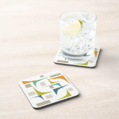 Eckchen Mitte des modernen Stils Geometrischer Unt Getränkeuntersetzer (Rechte Seite)