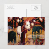 Ecke der Erd-Postkarte Postkarte (Vorne/Hinten)