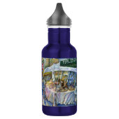 Ecke der FliegenSchweinezucht und Wein ein bissche Edelstahlflasche (Links)