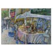 Ecke der FliegenSchweinezucht und Wein ein bissche Schneidebrett (Vorderseite)