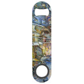 Ecke der FliegenSchweinezucht und Wein ein bissche Speed Flaschenöffner (Vorderseite)