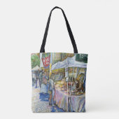 Ecke der FliegenSchweinezucht und Wein ein bissche Tasche (Rückseite)