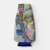 Ecke der Fliegenschweinfarm und Wein ein wenig. Flaschenkühler (Vorderseite)