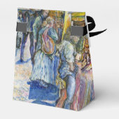 Ecke der Fliegenschweinfarm und Wein ein wenig. Geschenkschachtel (Rückseite)