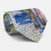 Ecke der Fliegenschweinfarm und Wein ein wenig. Krawatte (Gerollt)