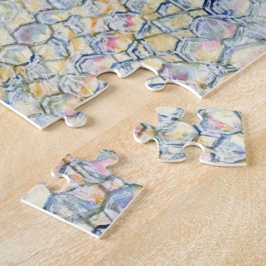 Ecke der Fliegenschweinfarm und Wein ein wenig. Puzzle (Seite)