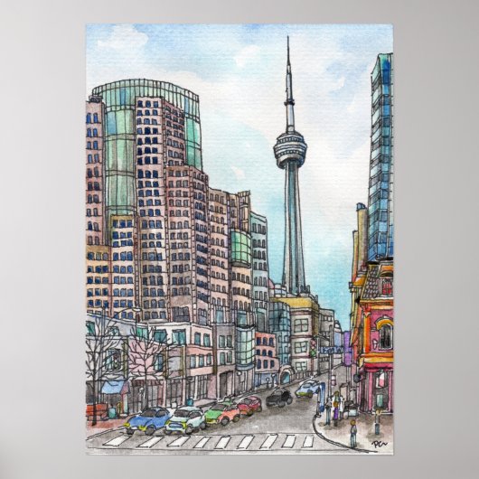 Ecke der King Street Poster (Vorne)